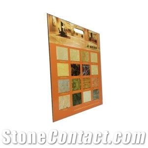 Mdf Sample Board for Quartz Marble Granite Slab Tile Handable Board for Ceramic Mosaic Natural Stone and Artificial Stone Sample