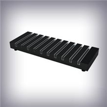 Mdf Slotted Displays for Marble Granite Slab Tile Ceramic Mosaic Board Racks for Stone Sample Stone Tool Display Rack Stands