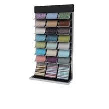 Showroom Waterfall Displays for Mosaic Sample Stand for Quartz Marble Granite Slab Tile Ceramic Mosaic Natural Stone and Artificial Stone