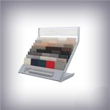 Table Top Displays for Stone Sample Countertop Display Stand for Quartz Marble Granite Slab Tile Ceramic Mosaic