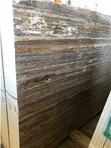 Titanium Travertine, Silver and Brown Travertine, Grey Travertine, Vein Cut Travertine, Cross Cut Travertine,