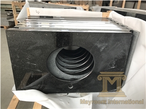 Warangal Black ,Nero Warangal Black, Black Galaxy Granite, Black, India,Polished, Bathroom Tops,Countertops, Vanity Tops
