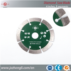 114mm/4.5" Stone Cutting Small Diameter Diamond Cutting Disc, Dry and Wet Cutting Blade