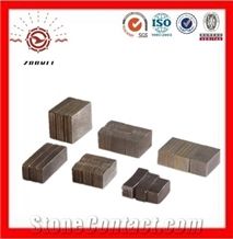 Diamond Cutting Tools Diamond Segment for Cutting Stone Granite Marble Blocks