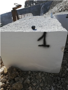Bianco Perlino, Biancone, Bianco Asiago, White Marble Blocks Slabs