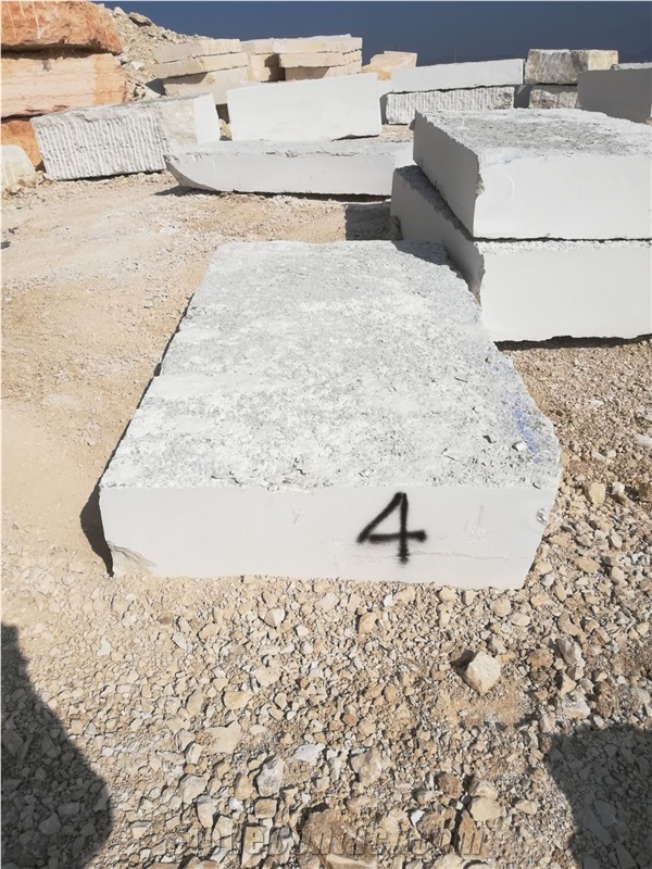 Bianco Perlino, Biancone, Bianco Asiago, White Marble Blocks Slabs