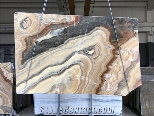 Onyx Ivory, Onice Ivory, Onice Avorio, Beige/Blonde, Beige Onice Slabs