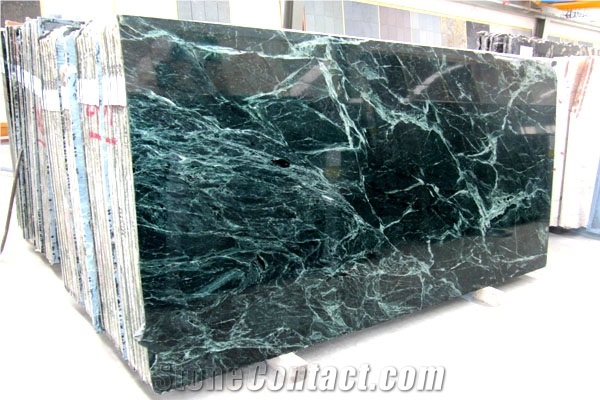 Verde Alpi Chiaro/Scuro, Green Marble Stone Slabs and Tiles