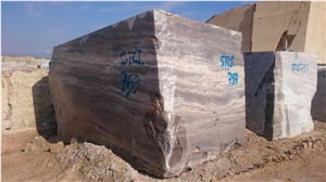 Persian Silver Travertine Blocks