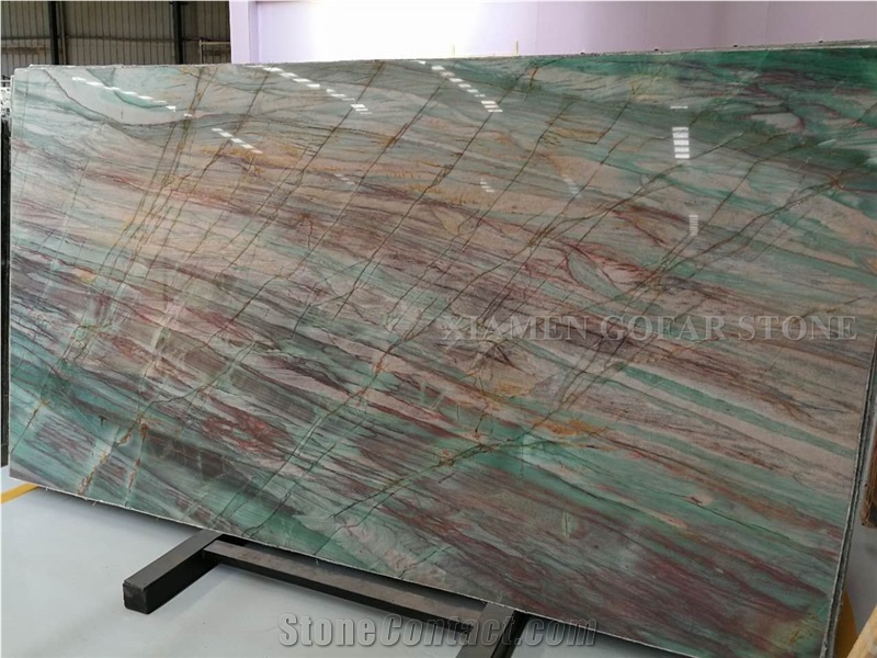 Botanic Bordeaux Quartzite Polished Slab Tiles,Brazil Green Machine Cutting Panel Bathroom Wall Cladding,Hotel Floor Covering Pattern Skirting Gofar