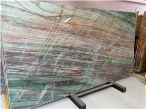 Botanic Bordeaux Quartzite Polished Slab Tiles,Brazil Green Machine Cutting Panel Bathroom Wall Cladding,Hotel Floor Covering Pattern Skirting Gofar