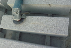 China G603 Gray Granite Bush Hammered Kerbstone,Natural Stone Kerb,Cheap Curbstone,Quarry Owner and Directly Factory with Ce,Side Road Curbs