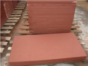 China Red Sandstone Tile,Slab,Wall Covering,Own Quarry Direct Factory with Ce,Cheap Price First Grade Material Floor Use