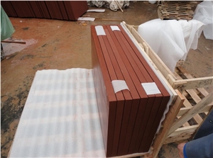 China Red Sandstone Tile,Slab,Wall Covering,Own Quarry Direct Factory with Ce,Cheap Price First Grade Material Floor Use