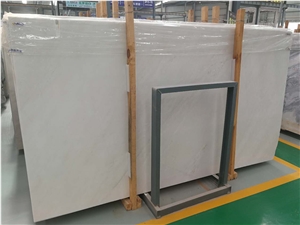 Snow White, Laizhou Marble,Shandong Snowflake,Wintermint White,Big Slabs and Tiles &Slabs/Jumbo Pattern/Marble Skirting