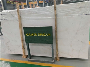 Snow White, Laizhou Marble,Shandong Snowflake,Wintermint White,Big Slabs and Tiles &Slabs/Jumbo Pattern/Marble Skirting