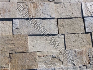 I4 Cutted Beige Gneiss Cut 10 cm