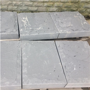China Black Stone Mushroom Black Sand Stone Decorative Wall