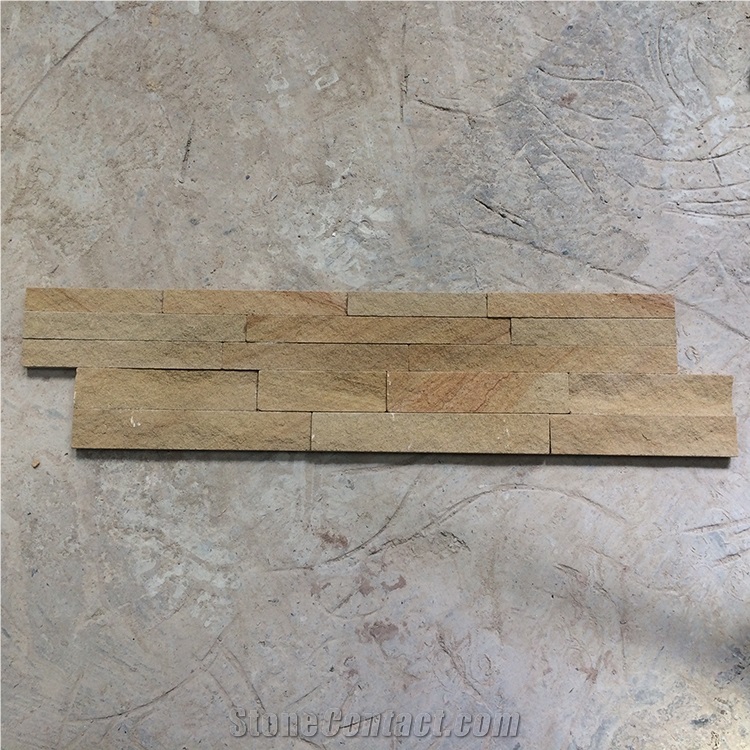 Different Colors Cultural Stone Panel Wall Cladding Veneer Natural Sandstone Culture Stone