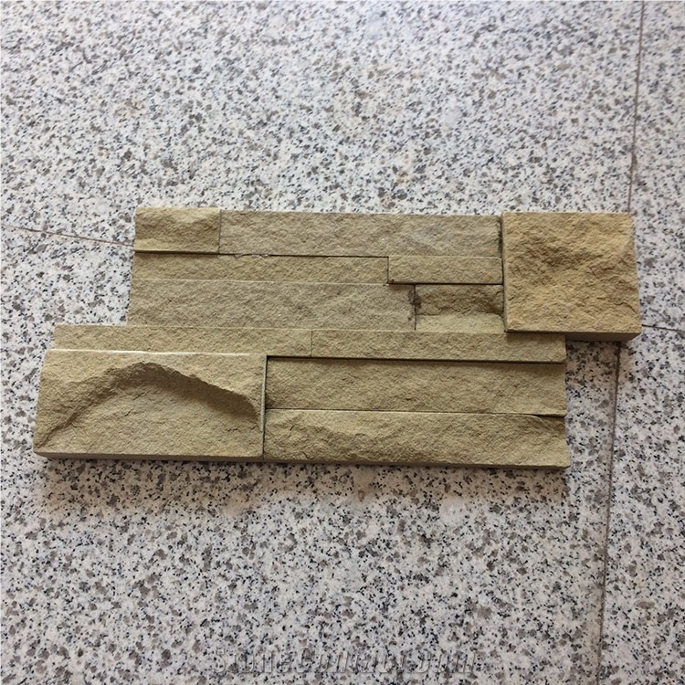 Different Colors Cultural Stone Panel Wall Cladding Veneer Natural Sandstone Culture Stone
