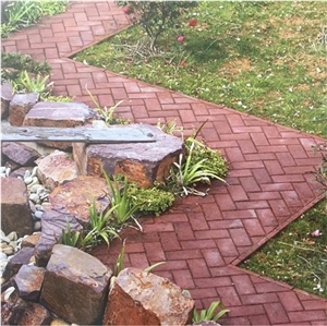 Exterior Decorative Wall Tile,Red Mushroom Sandstone Wall Cladding