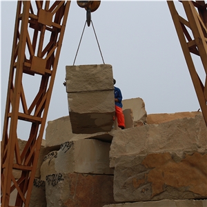 Sichuan Beige Sandstone Blocks