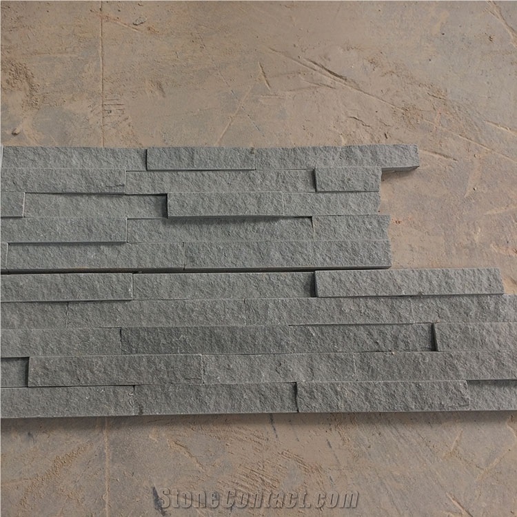 Split Face Culture Stone Natural Grey Sandstone for Villa Quarry Owner and Factory Direct Sale