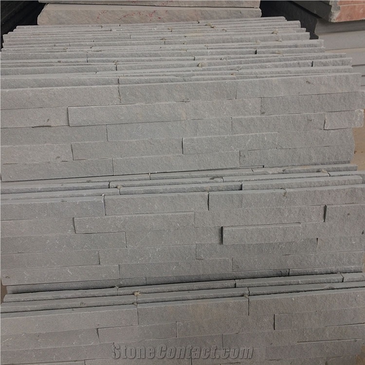 Split Face Culture Stone Natural Grey Sandstone for Villa Quarry Owner and Factory Direct Sale
