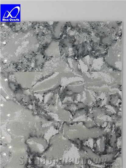 Quartz Stone Grey Multi 5817-Lava for Kitchen ,Vanity, Work or Service Countertop