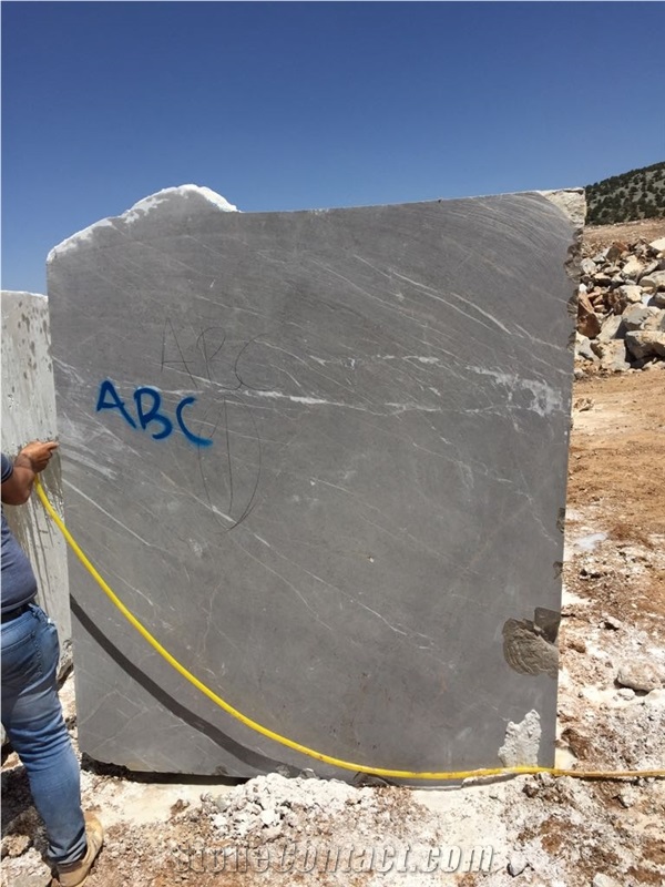 Marino Grey Marble Block, Turkey Grey Marble