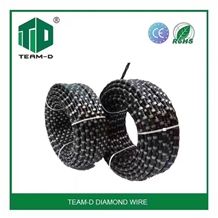 Sintered Bead Diamond Wire Saw for Minerals and Quarry Exploitation