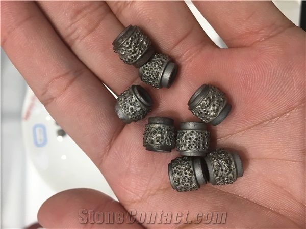 Vacuum-Brazed Diamond Wire for Cutting C50 Concrete and Metals