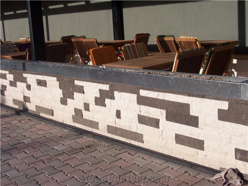 Black Of Erciyes Mountain Natural Stone, Kayseri Black Tuff Stone