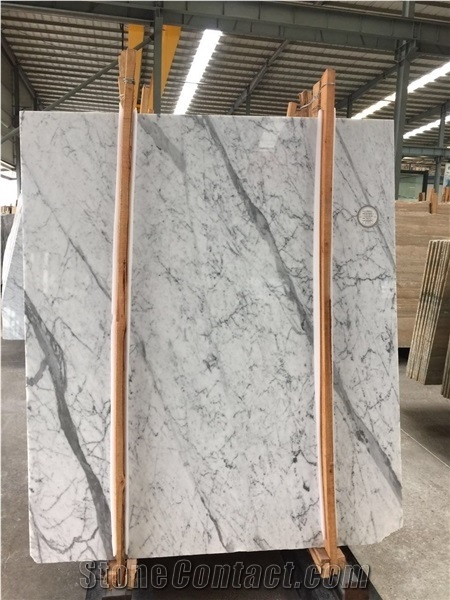 Bianco Carrara Marble Honeycomb Composite Board for Chitken Decoration