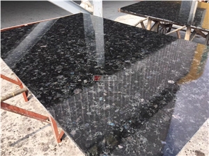 Ukraine Polished Volga Blue Granite Slabs