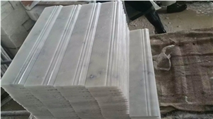 White Marble Pencil Liners Good for Tiles Skirting Trim