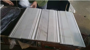 White Marble Pencil Liners Good for Tiles Skirting Trim