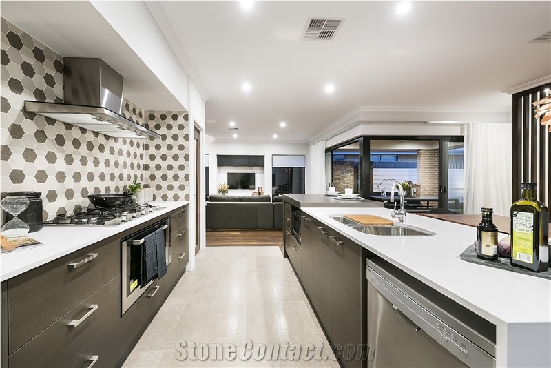 Absolute Quartz Kitchen Countertop