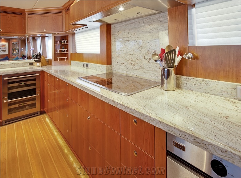 Lightweight Marble and Granite Counter Tops Fabricated to Exacting Standards Specifically for Todays Yacht Owners