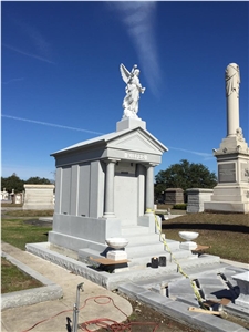 Platinum Limestone Mausoleum Design