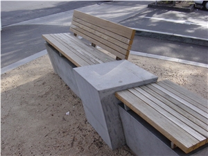 Victorian Bluestone Street Seat Benches