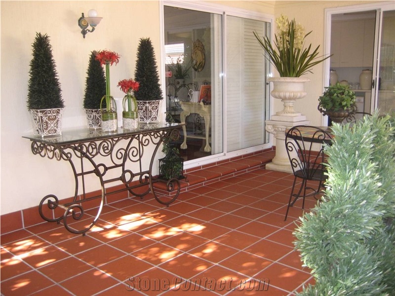 Terracotta Exterior Floor Tiles