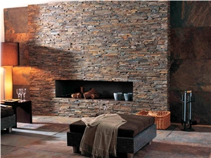 Ferrugem Slate - Ardosia Multicolor Wall Cladding Panels