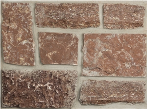 Meridian Red 4-12″ Tumbled Wall Tiles