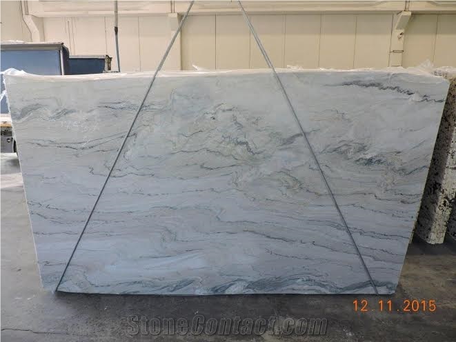 Bianco Fantasia Quartzite 3cm Slabs