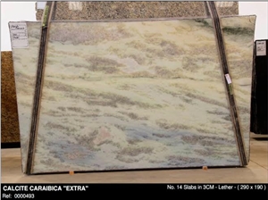 Calcite Caraibica 3cm Leathered Slabs