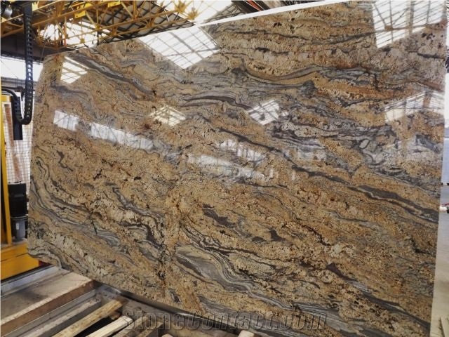 Golden Cascade 3cm Polished Slabs