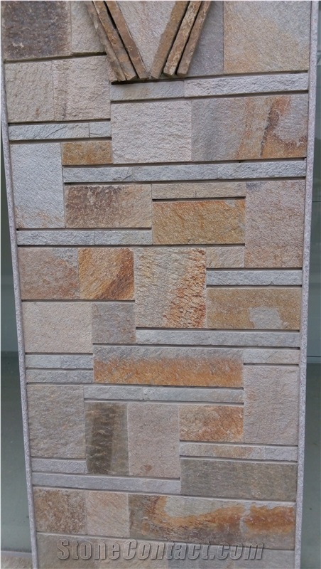 Gneiss Wall Tiles, Bulgaria Beige Gneiss