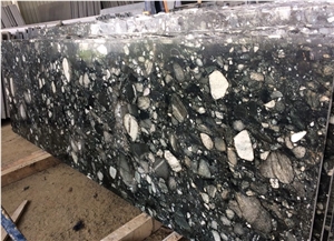 Red Multicolour Granite Block