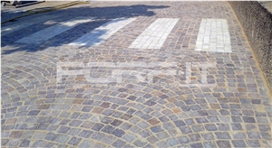 Porfido Trentino Cubes, Driveway Paving Stone